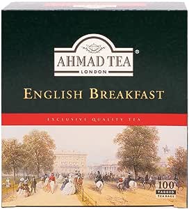 Ahmad Tea English Breakfast, 200 Gramos, 100 Tea Bags