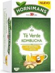 Hornimans Té Verde Kombucha con Jengibre y Limón 100% Natural