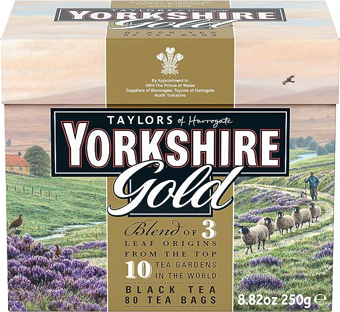 Taylors of Harrogate Yorkshire Te negro Gold
