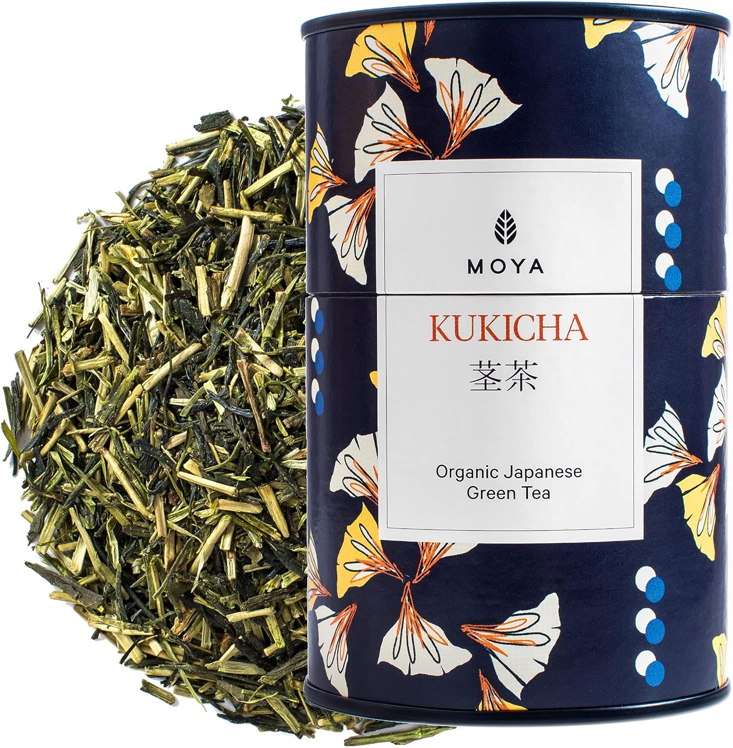 Moya Kukicha Té Verde Orgánico de Hojas Sueltas